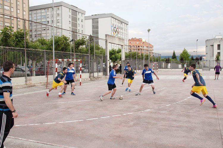 Imagen de archivo de un partido de futbito (Foto:A.Peña)